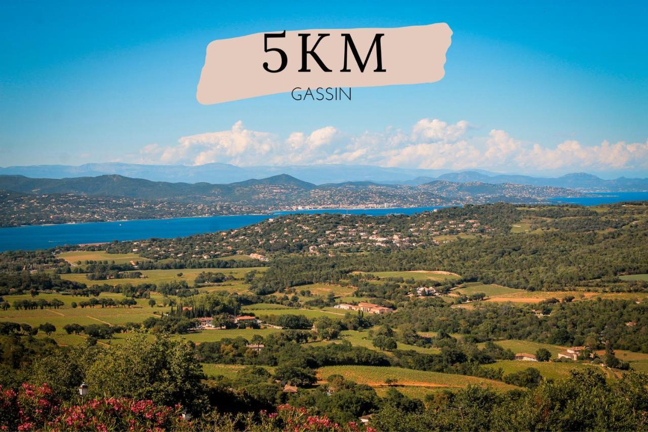Le Ptit Olivier Piscine - Plage Gassin Dış mekan fotoğraf