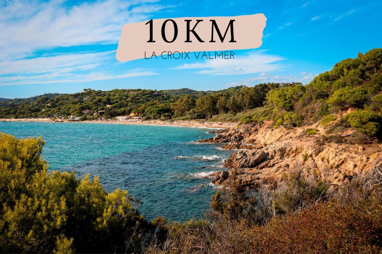 Le Ptit Olivier Piscine - Plage Gassin Dış mekan fotoğraf